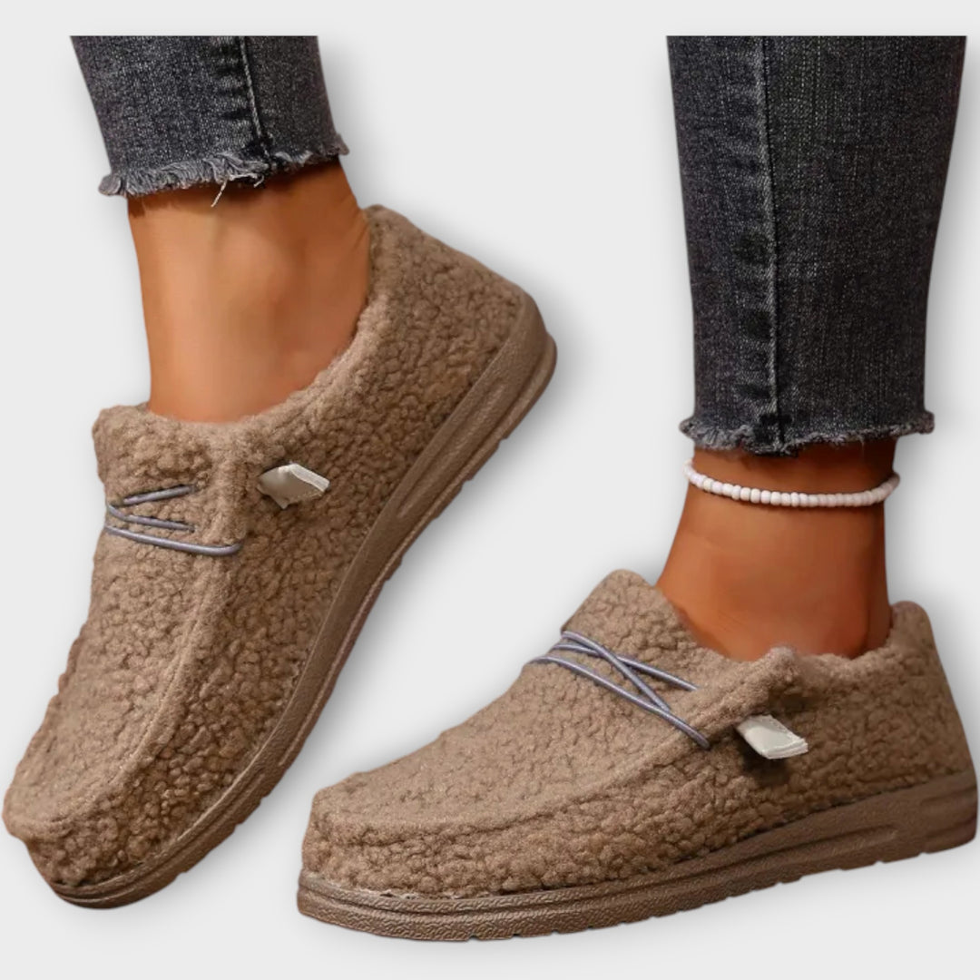 Cozy Sherpa-Lined Winter Loafers