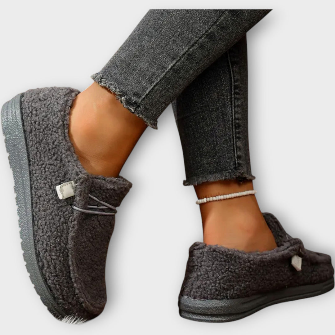 Cozy Sherpa-Lined Winter Loafers