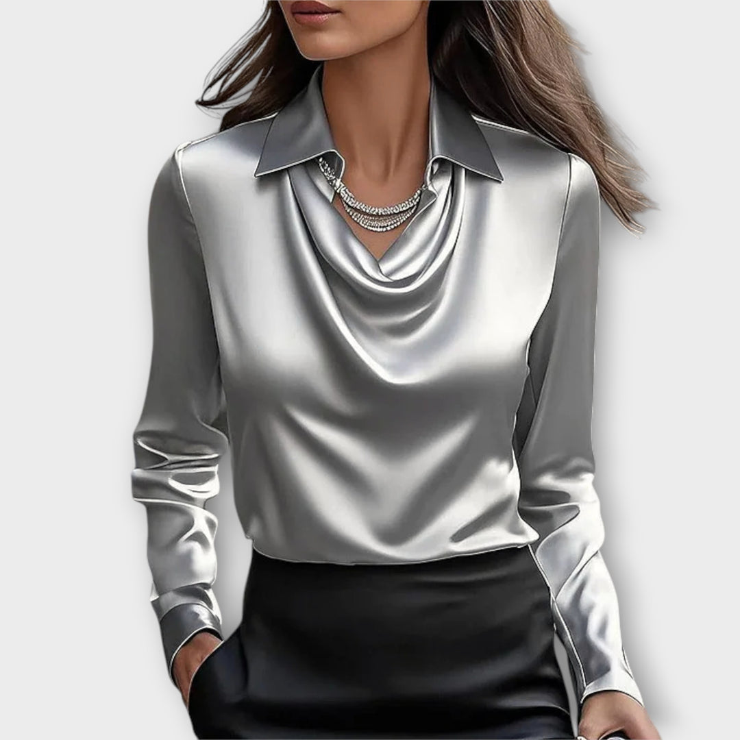 Luxe Satin Blouse