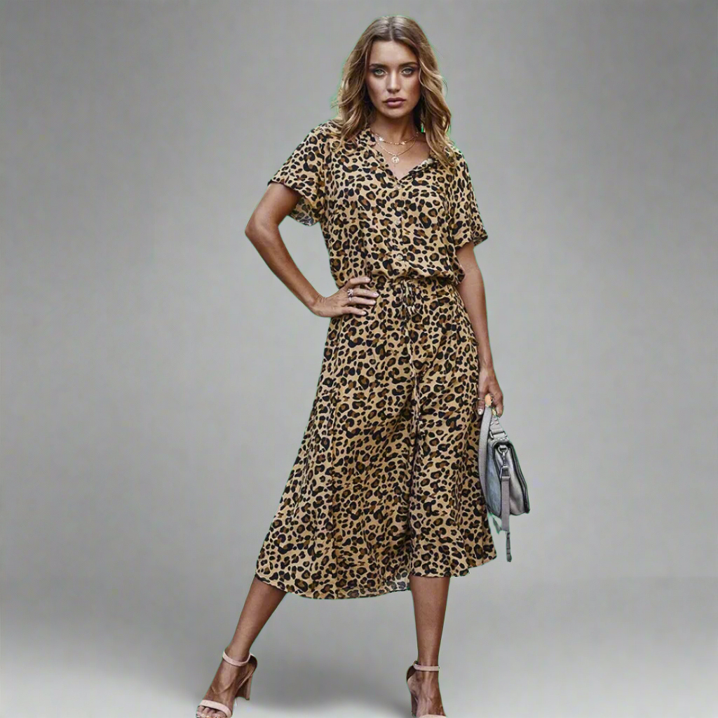 Summer Dress Made from Exquisite Fabric