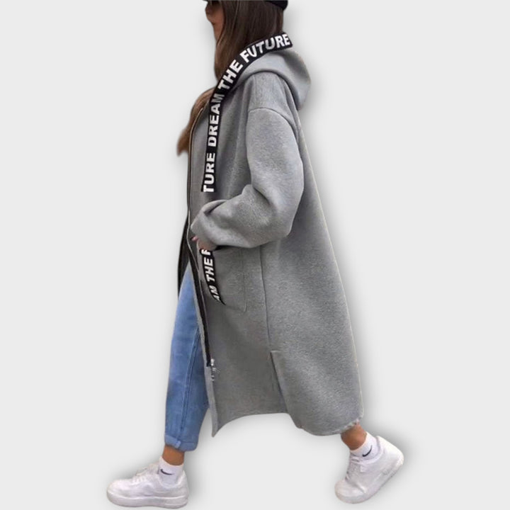 Urban Ease Longline Hooded Coat
