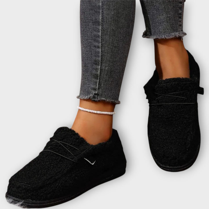 Cozy Sherpa-Lined Winter Loafers