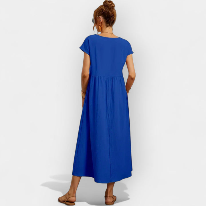 Light Cotton Dress with Pockets