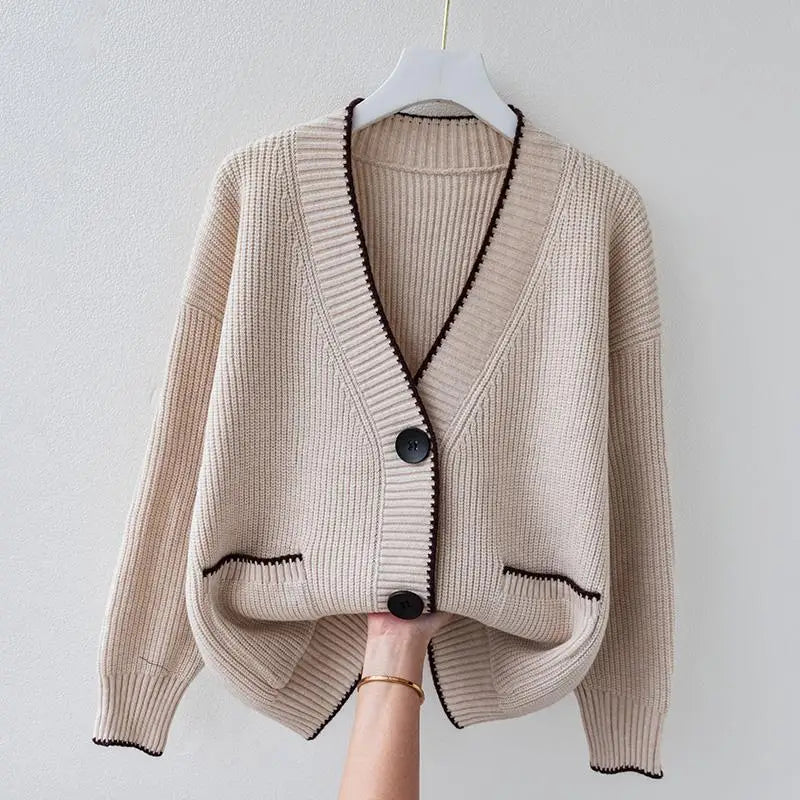 Stylish Oversized Knitted Gilet