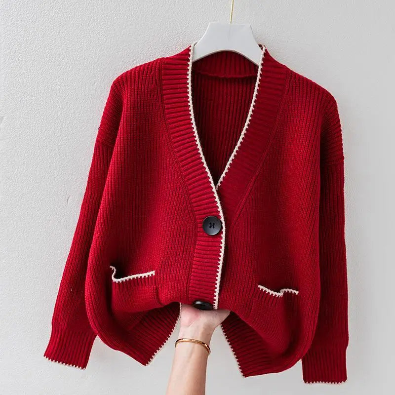 Stylish Oversized Knitted Gilet