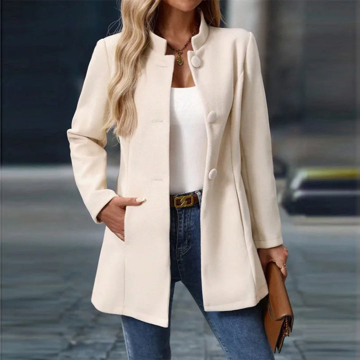 Manteau long en laine tout-en-un pour femme, version coréenne, design de niche, de haute qualité, nouvelle collection automne et hiver