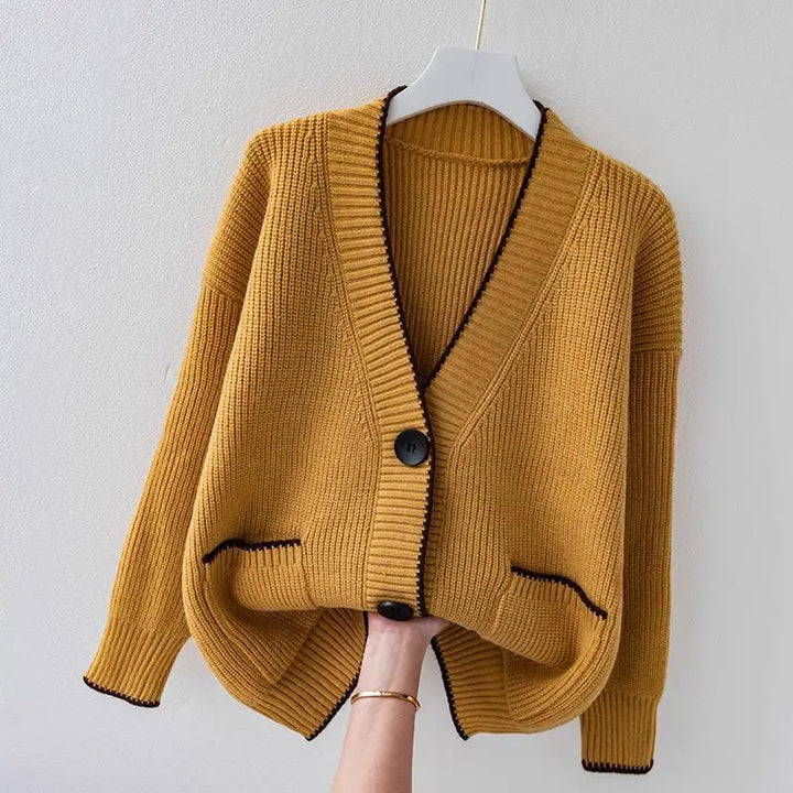 Stylish Oversized Knitted Gilet
