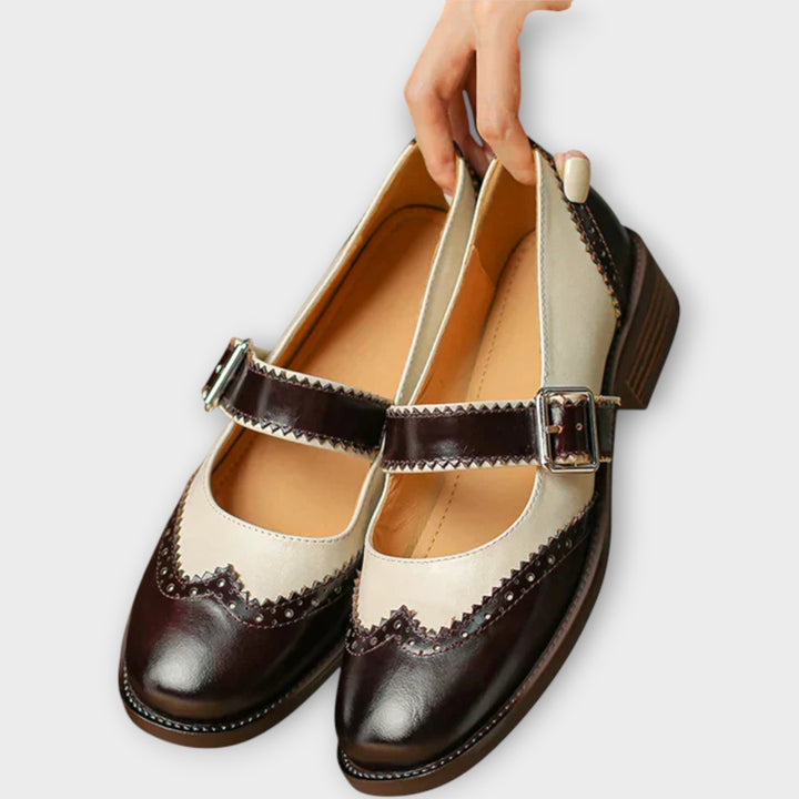 Leather Mary Janes