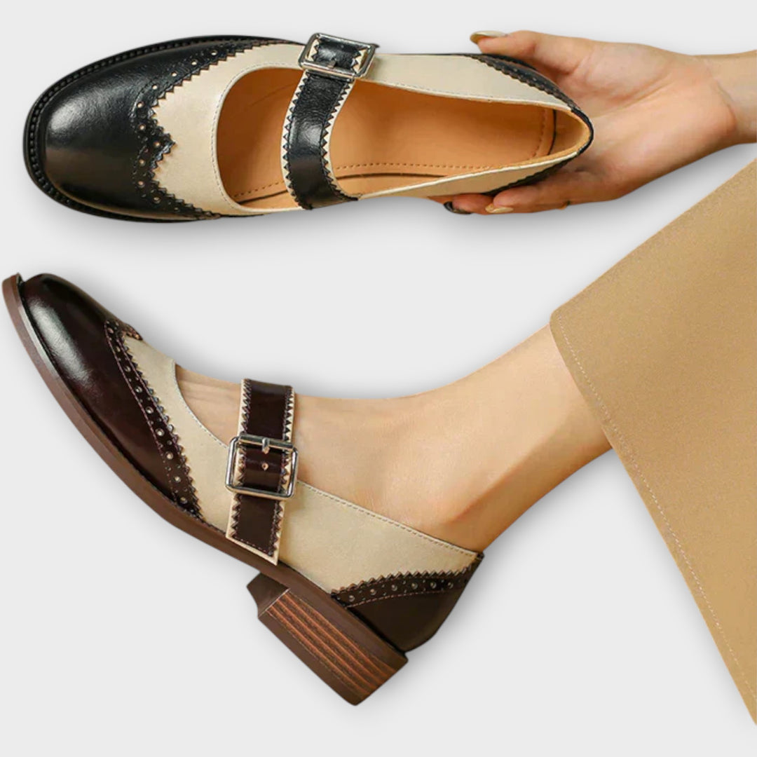 Leather Mary Janes