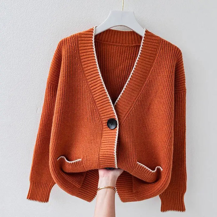 Stylish Oversized Knitted Gilet