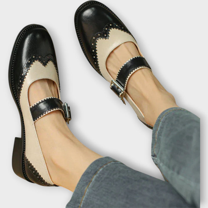 Leather Mary Janes