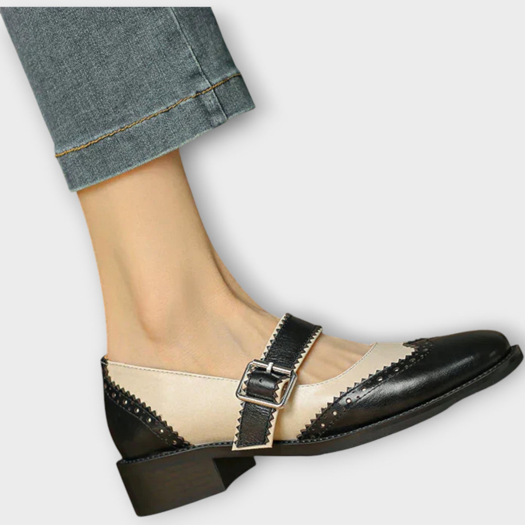 Leather Mary Janes
