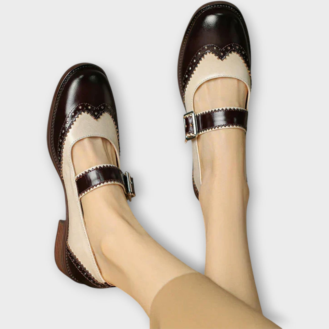 Leather Mary Janes