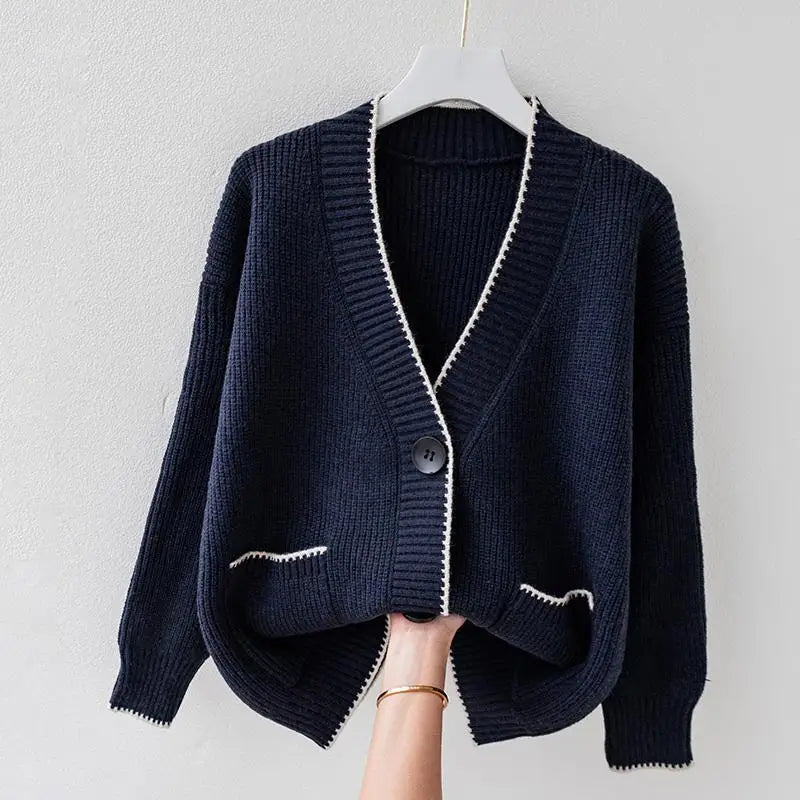 Stylish Oversized Knitted Gilet