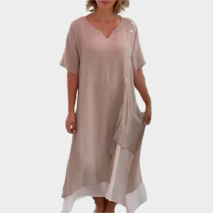 Classic Maxi Dress in a Solid Color