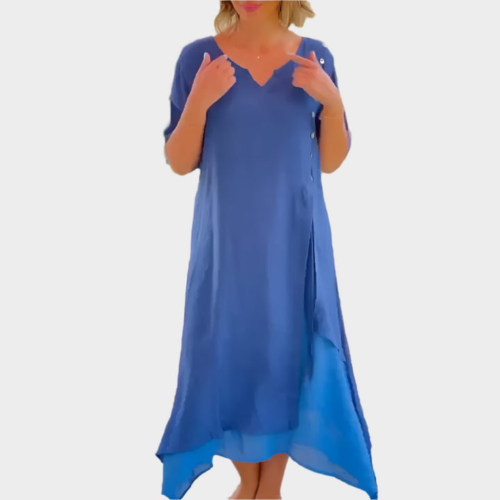 Classic Maxi Dress in a Solid Color