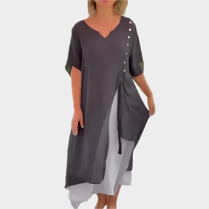 Classic Maxi Dress in a Solid Color