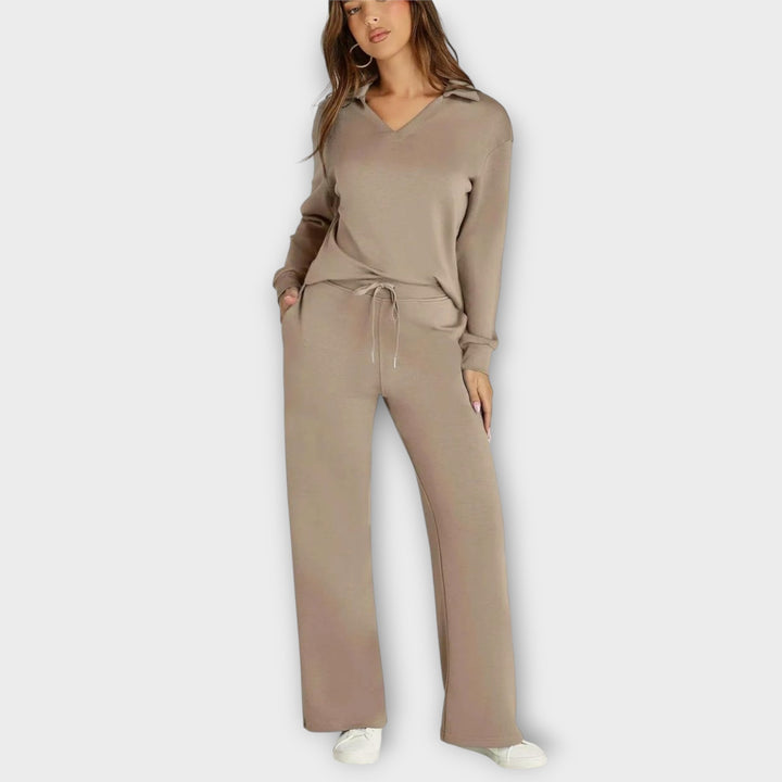 Effortless Comfort Wide-Leg Lounge Set