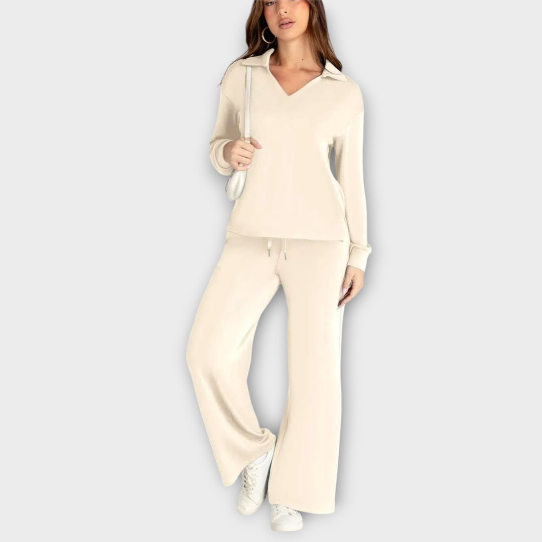 Effortless Comfort Wide-Leg Lounge Set