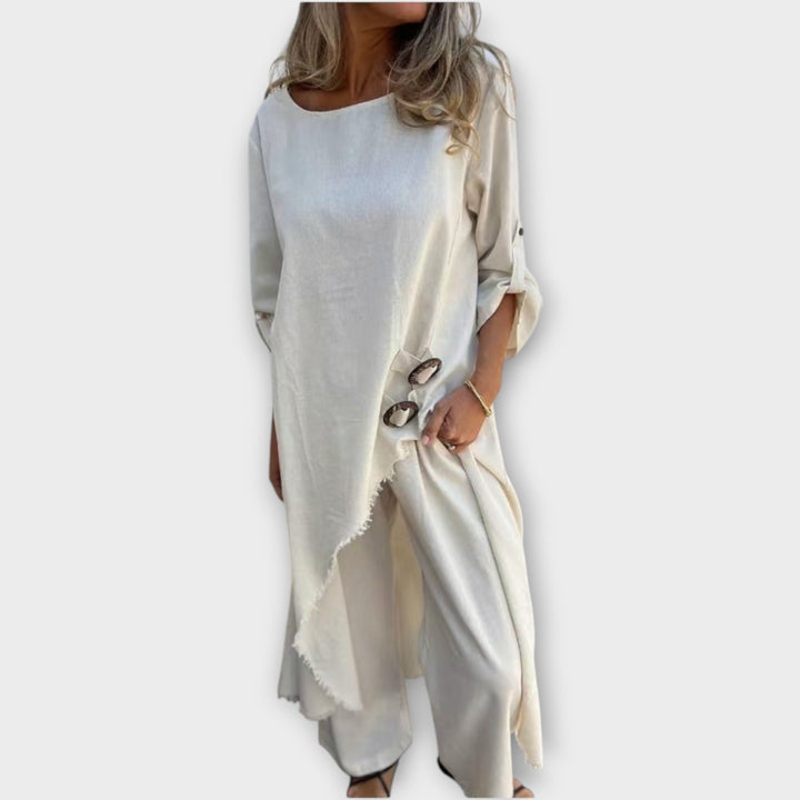 Effortless Relaxed Fit Midi Dress
