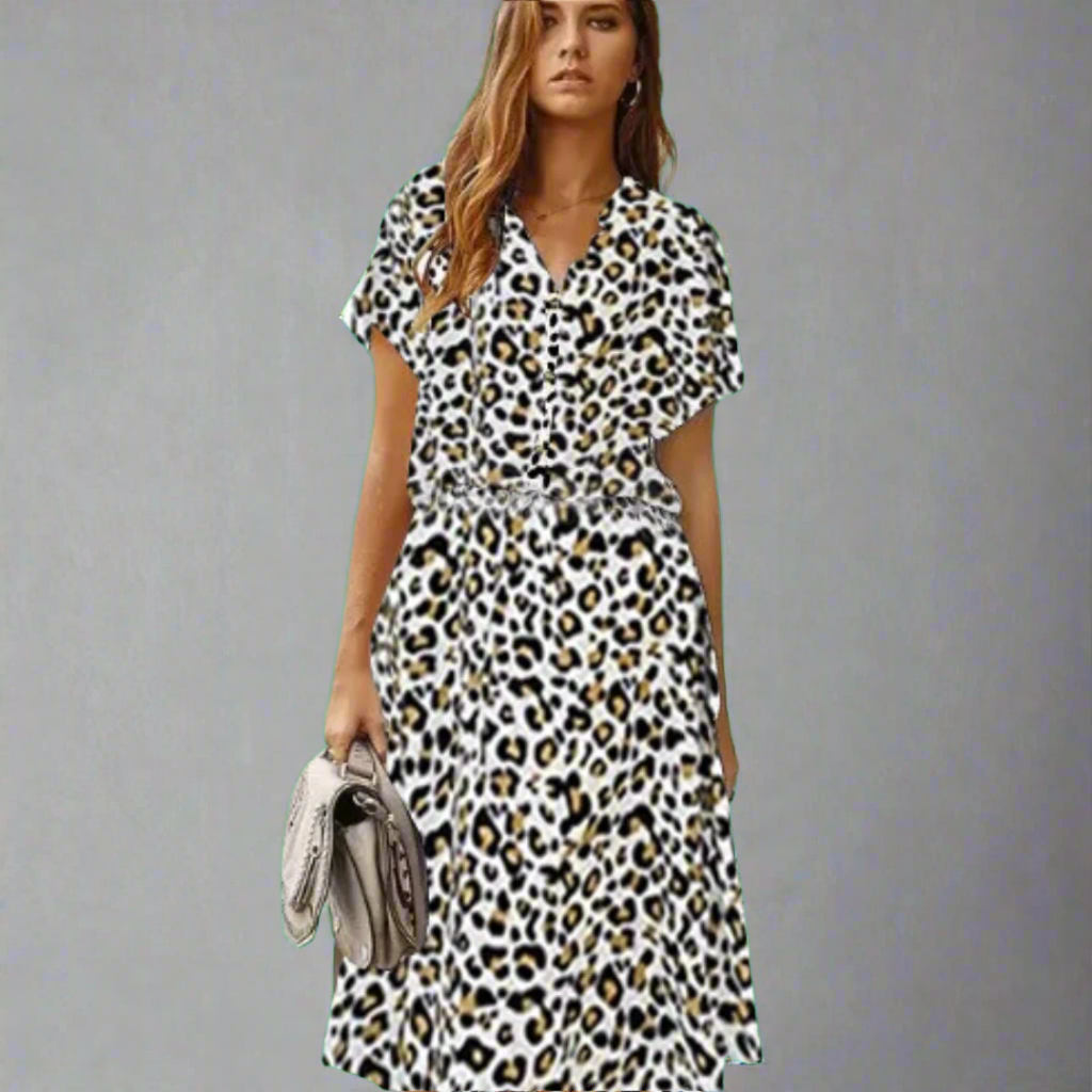 Summer Dress Made from Exquisite Fabric