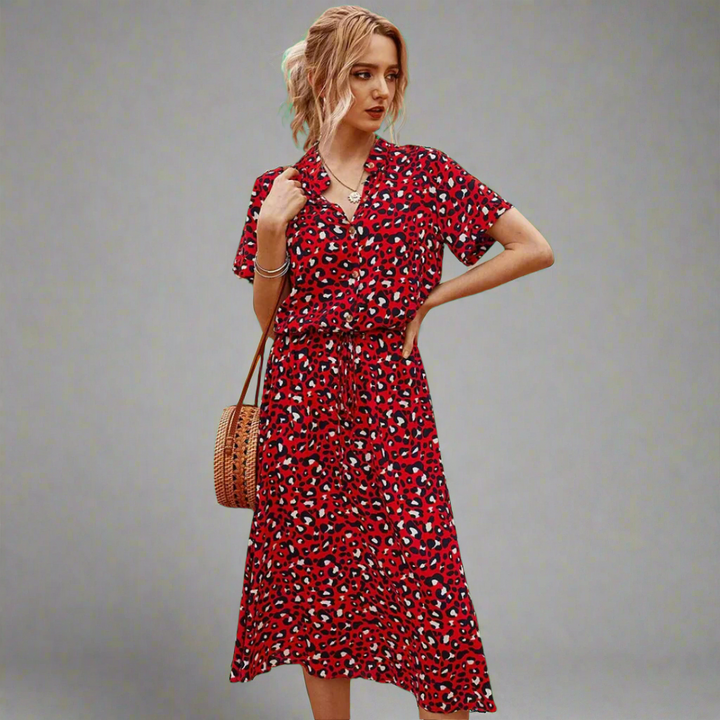 Summer Dress Made from Exquisite Fabric