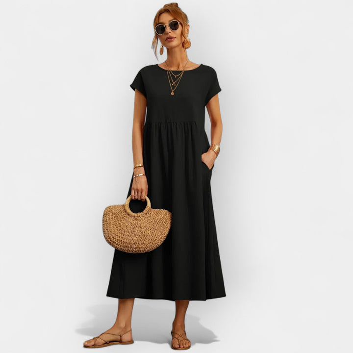 Light Cotton Dress with Pockets