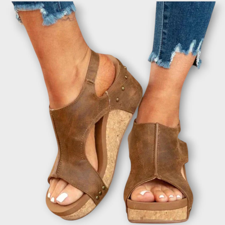 Madeline - Stylish Wedge Sandals