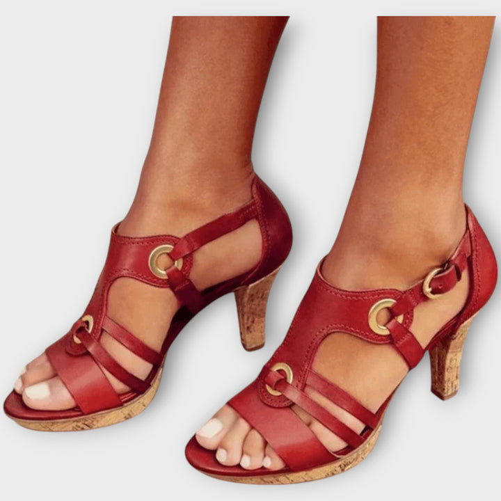 BELLA -  Comfortable Heeled Sandals