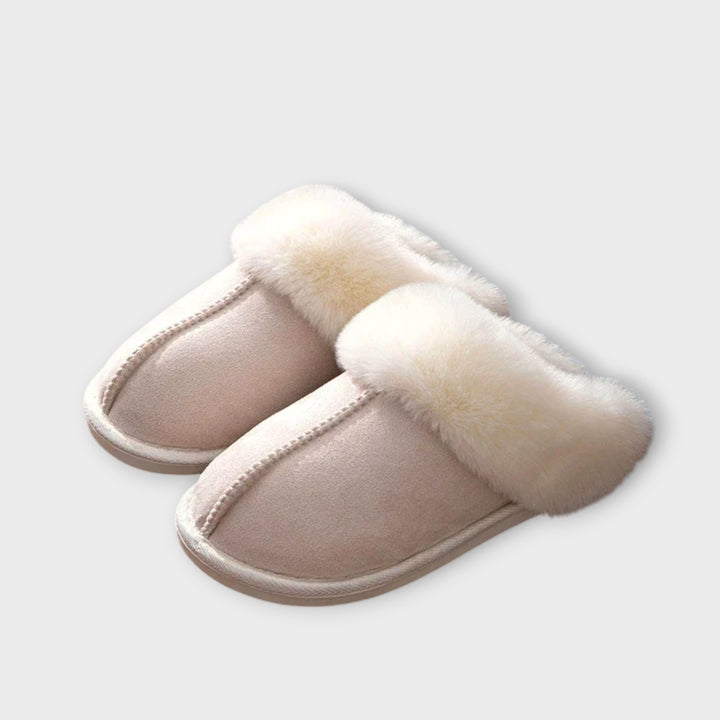 Cozy Plush-Lined Indoor Slippers