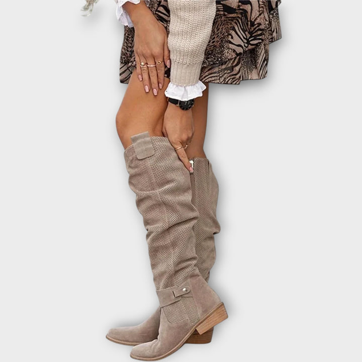 Chic Comfort Knee-High Slouch Boots