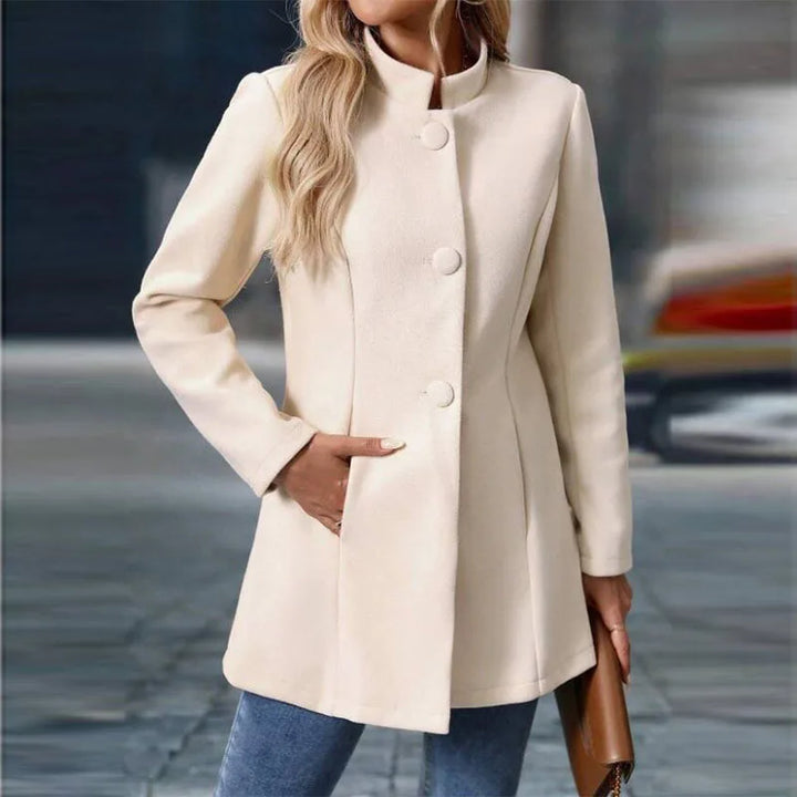 Manteau long en laine tout-en-un pour femme, version coréenne, design de niche, de haute qualité, nouvelle collection automne et hiver