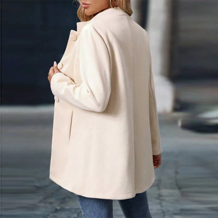 Manteau long en laine tout-en-un pour femme, version coréenne, design de niche, de haute qualité, nouvelle collection automne et hiver