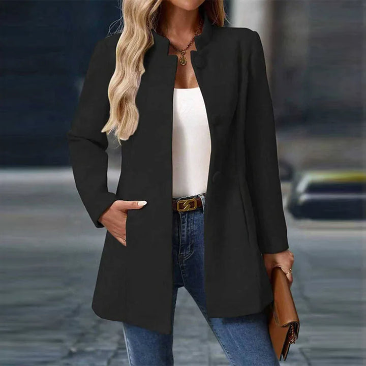 Manteau long en laine tout-en-un pour femme, version coréenne, design de niche, de haute qualité, nouvelle collection automne et hiver