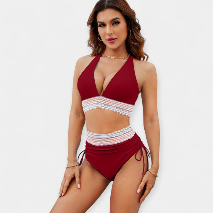 High-Waisted Bikini with Padding
