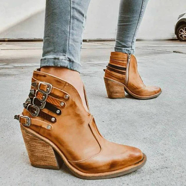 Molly | Vintage Leather Boots
