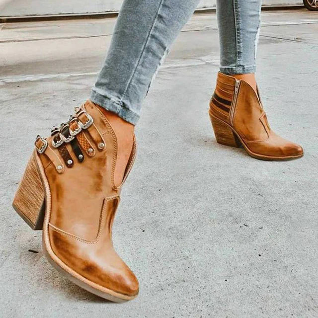 Molly | Vintage Leather Boots