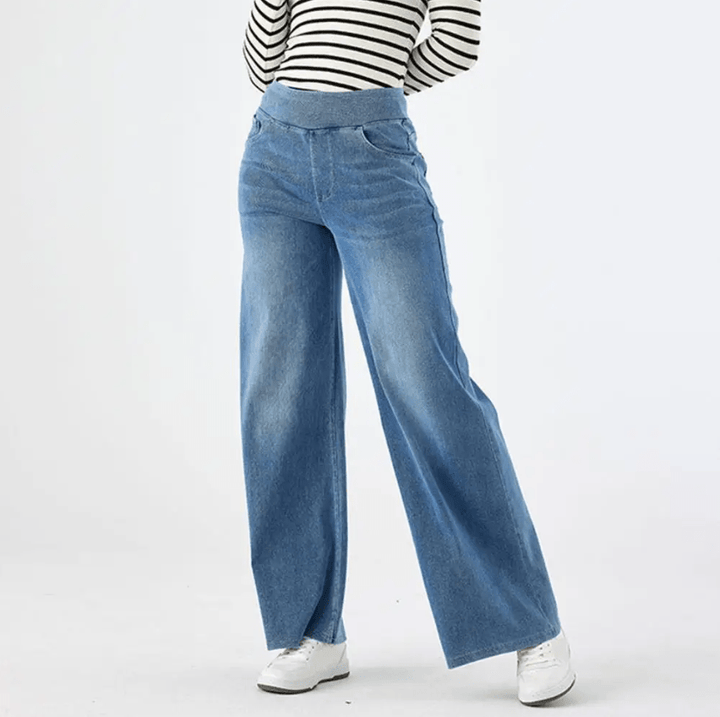 Comfortable Trousers with Elastic Waistband