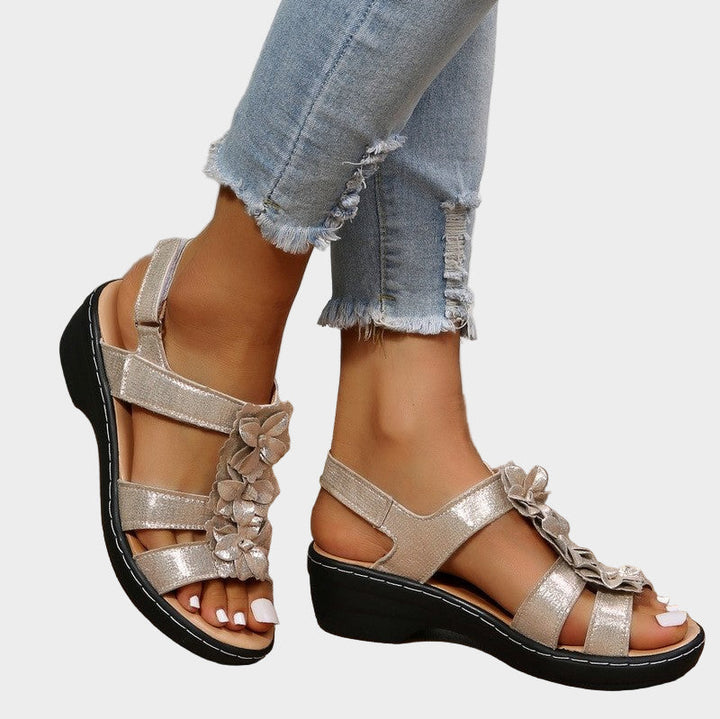 Orthopedic Floral Sandals