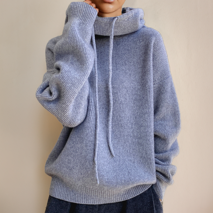 Jasmine | Warm Knit Hoodie