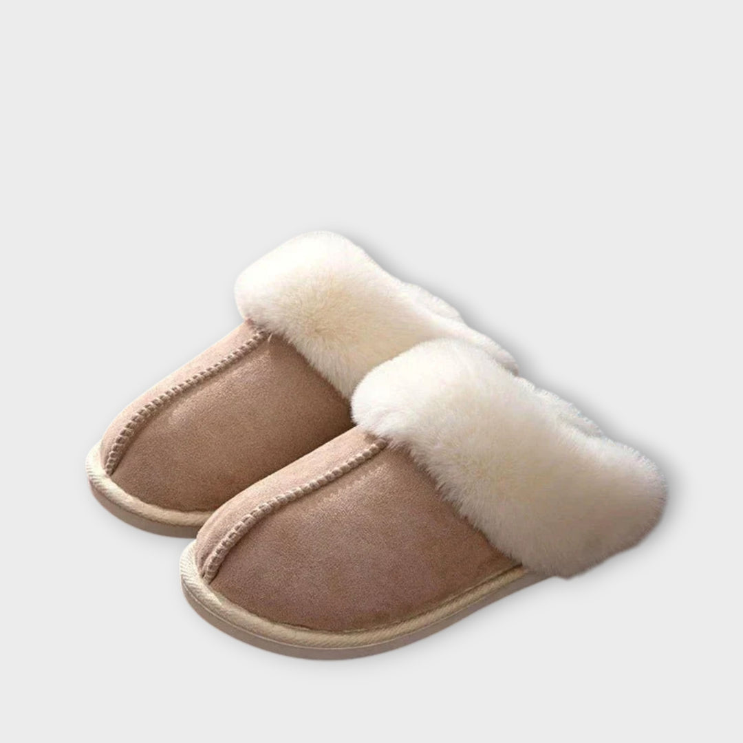 Cozy Plush-Lined Indoor Slippers