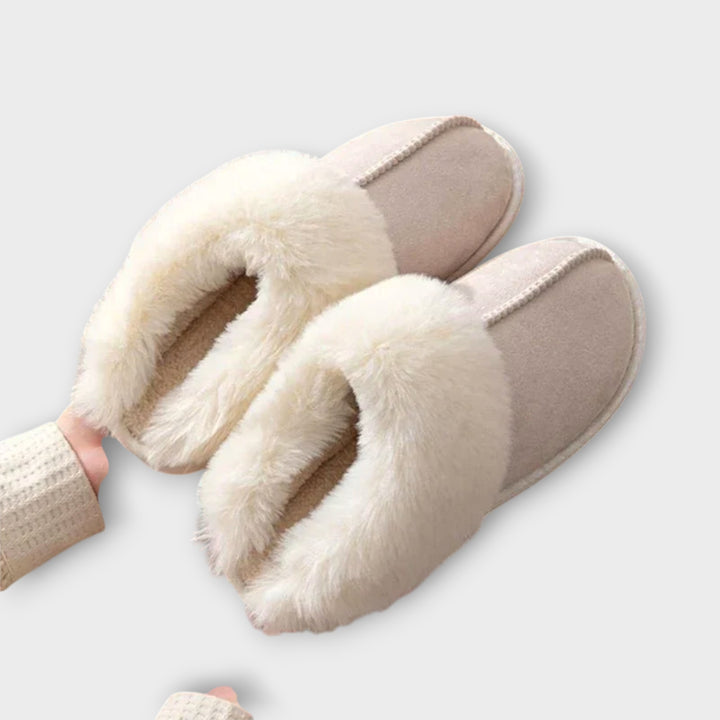 Cozy Plush-Lined Indoor Slippers