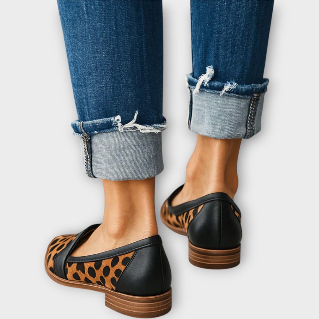 Classic Pointed-Toe Slip-On Loafers