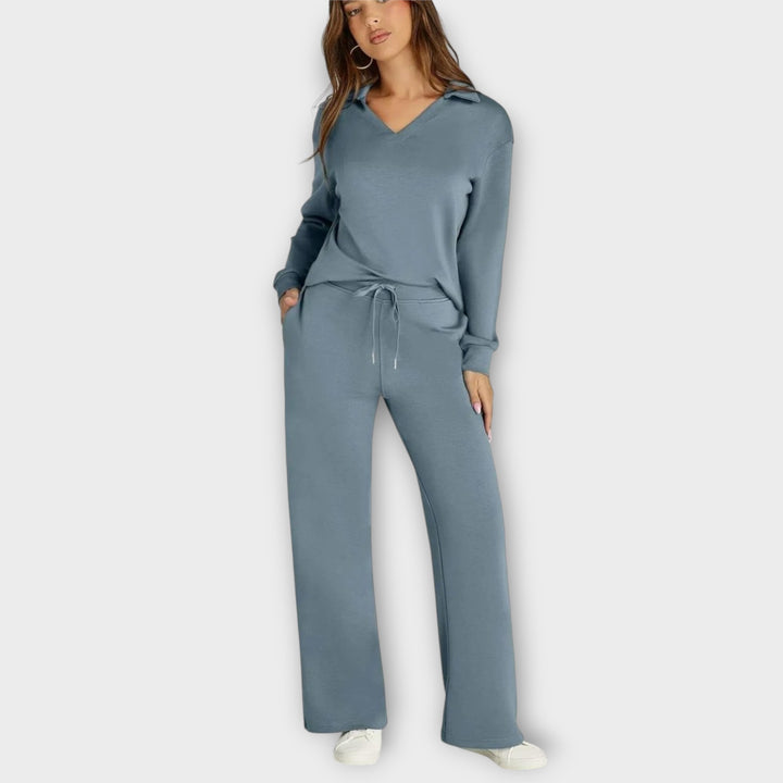 Effortless Comfort Wide-Leg Lounge Set