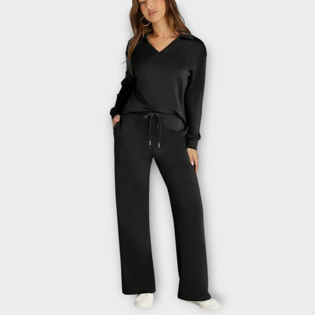 Effortless Comfort Wide-Leg Lounge Set
