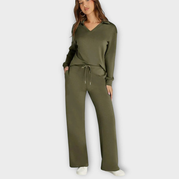 Effortless Comfort Wide-Leg Lounge Set