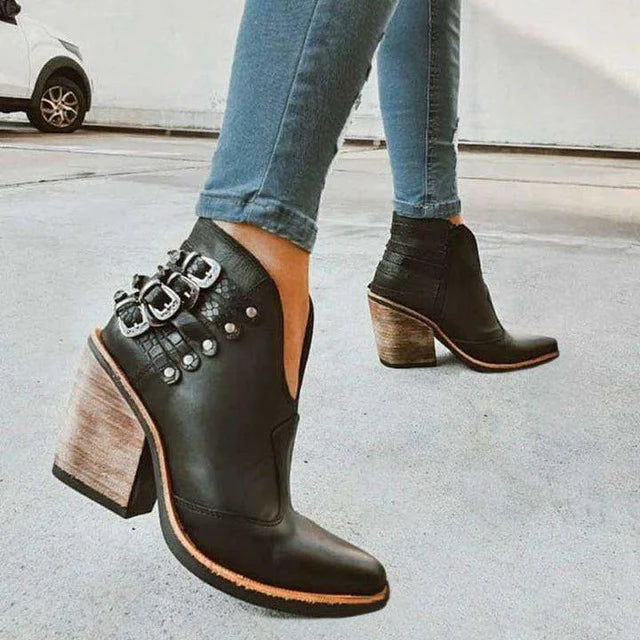 Molly | Vintage Leather Boots