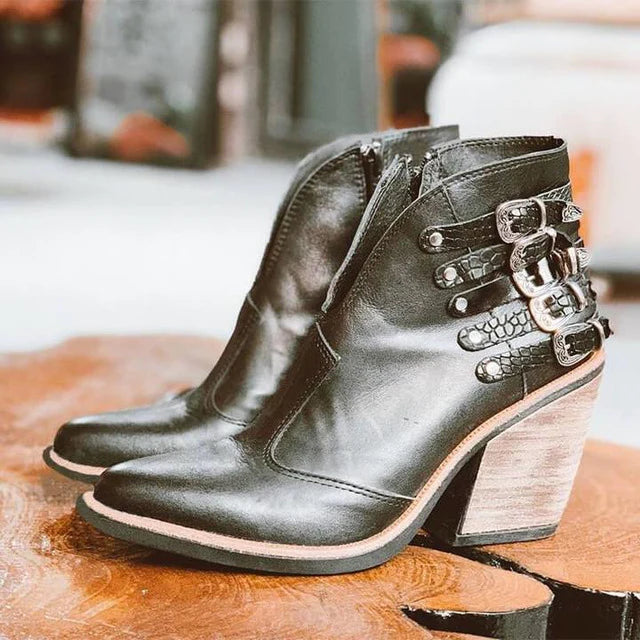 Molly | Vintage Leather Boots